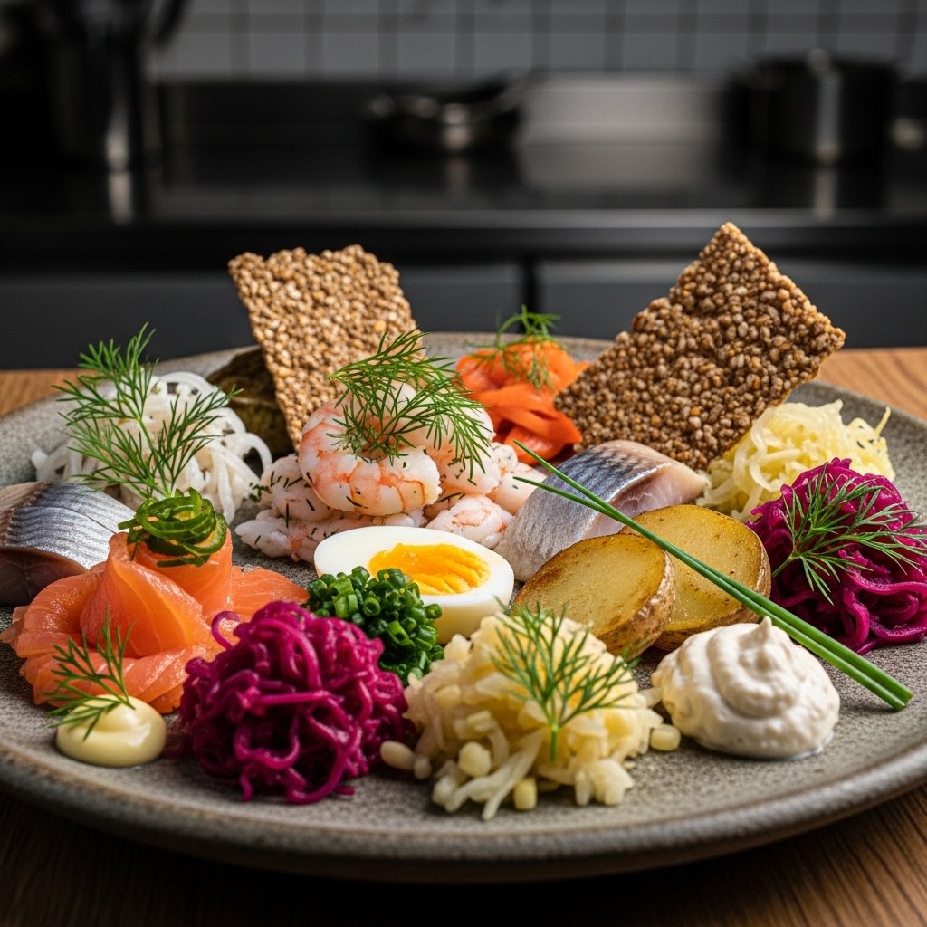 Gluten-Free Scandinavian Smörgåsbord: Nordic Lunch Delight!